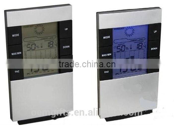 LCD Weather Station Clock