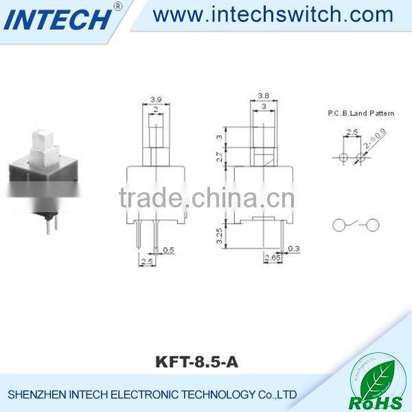 OEM Black best sell electrical push buttom switches