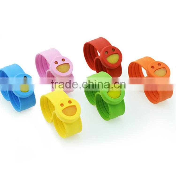 Children Snap slap anti-mosquito silicone bracelet