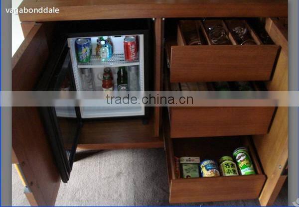 30L Top Grade hotel absorption glass door mini beer fridge
