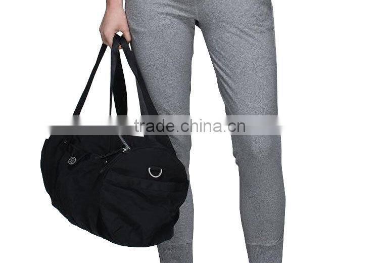 Wholesale Tote Shoulder Black Yoga Mat Bag