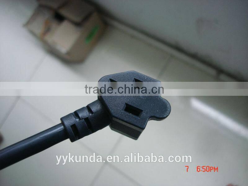 UL cUL approval NEMA1-15P plug with biggyback socket America Power Cords