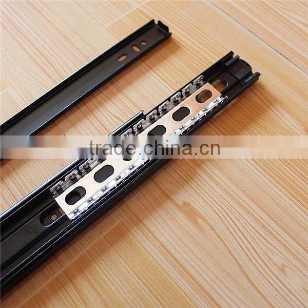 China Manufacturer Telescopic Channel Hanging Drawer Slide