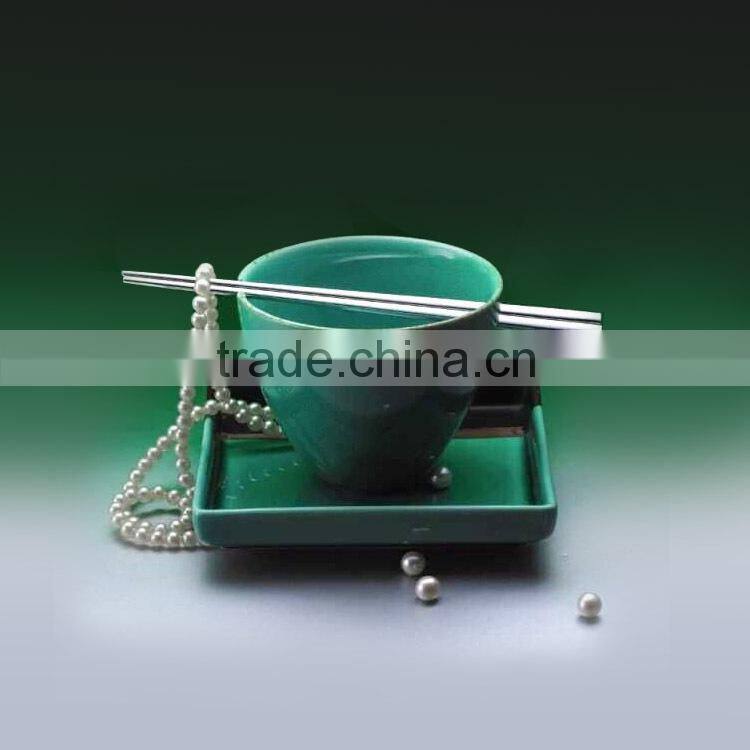 304 material stainless steel chopsticks in blister card of 4pairs