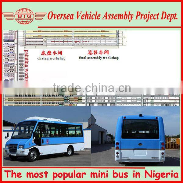 Assemble LHD/RHD China Mini Bus