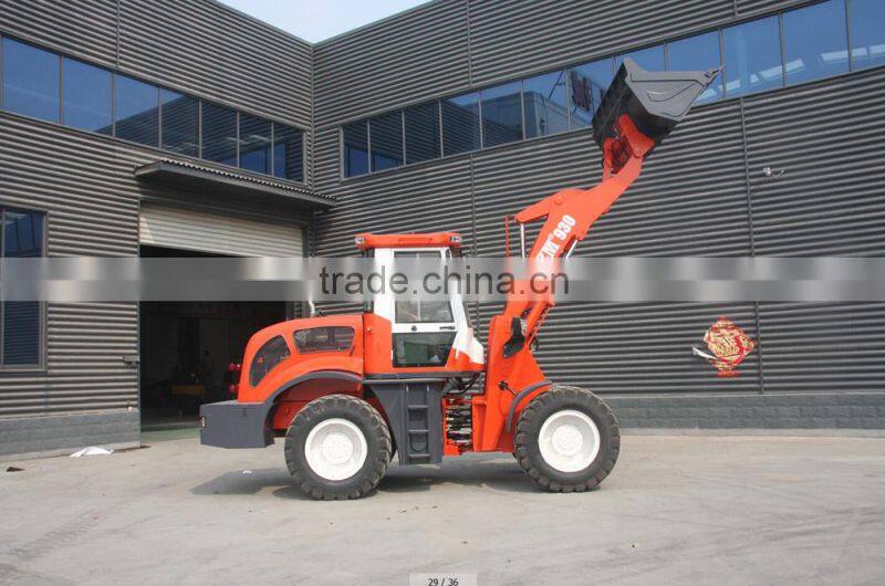 chinese construction machine 3t wheel loader with wood fork for sale