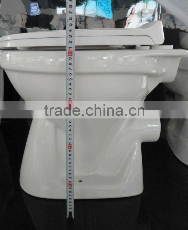 No water tank p-trap 180mm chesp wholesale toilet pots