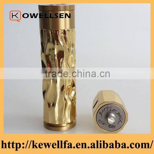 Top quality av mech mod AV able mod mechanical mod enpoxy resin +brass AV mod kit from Kowellsen