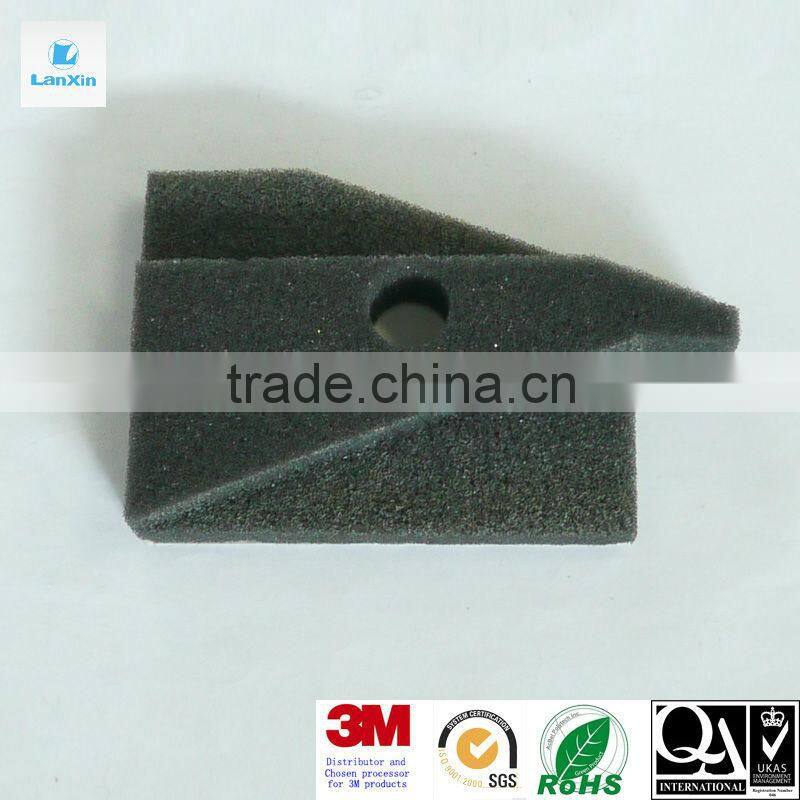 Black protective EVA foam strip seal