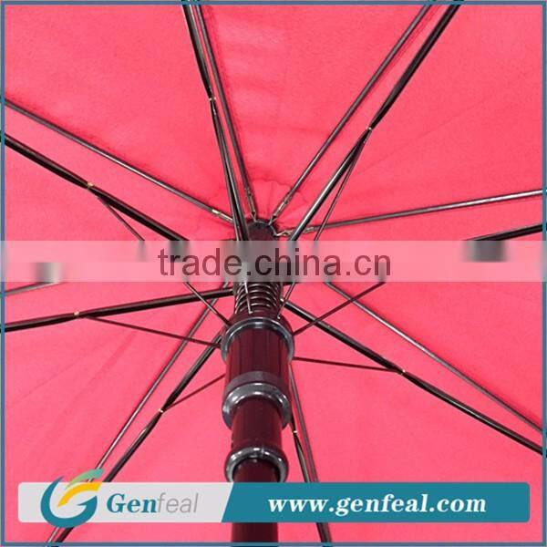 Hot sell 8 Panels promotional stick umbrellas with customized logo printing