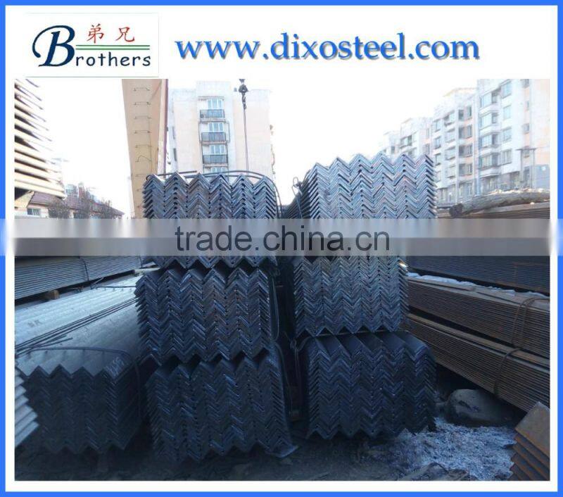 China constructional black mild steel angle
