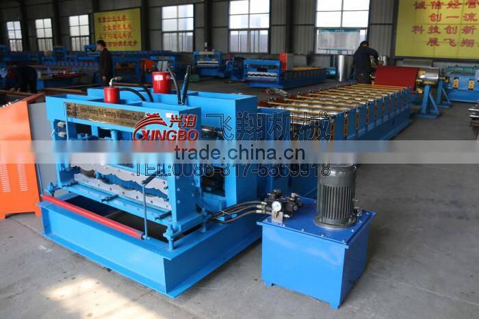 color steel glazed tiles making machinery for sale