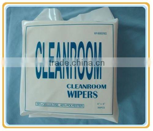 100%polyester cleanroom wipes 9"*9"