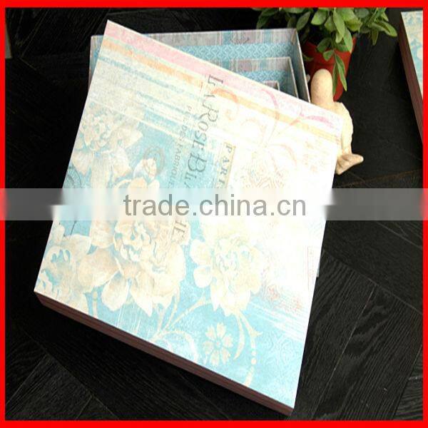 Fresh Pink Design High Grade Gift Paper Clothes Storage Box Wholesale