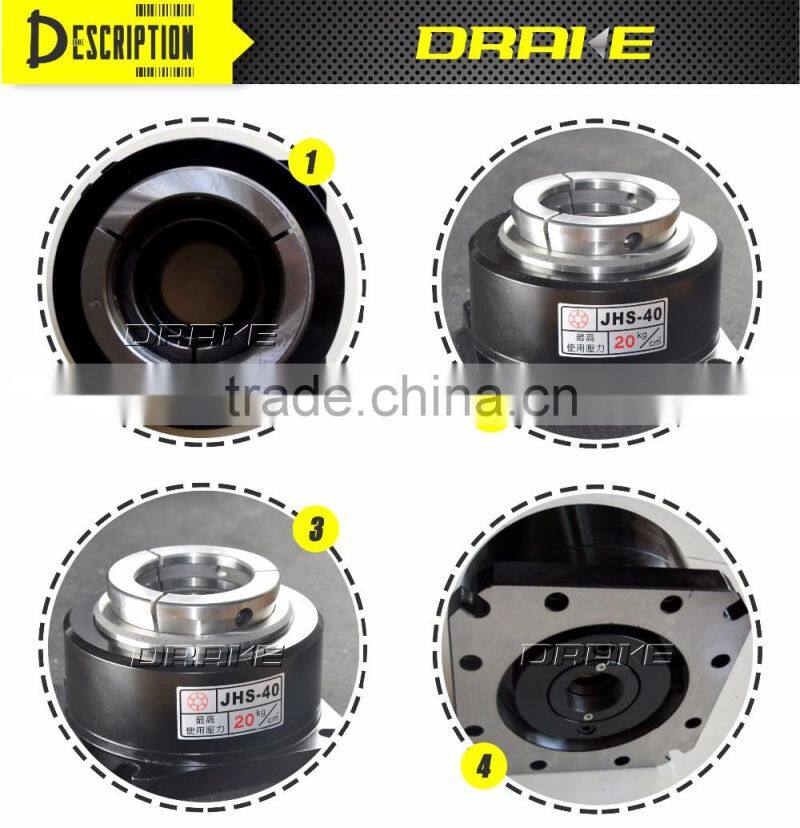 oil powered open-center hydraulic Stationary lathe Collet Chucks