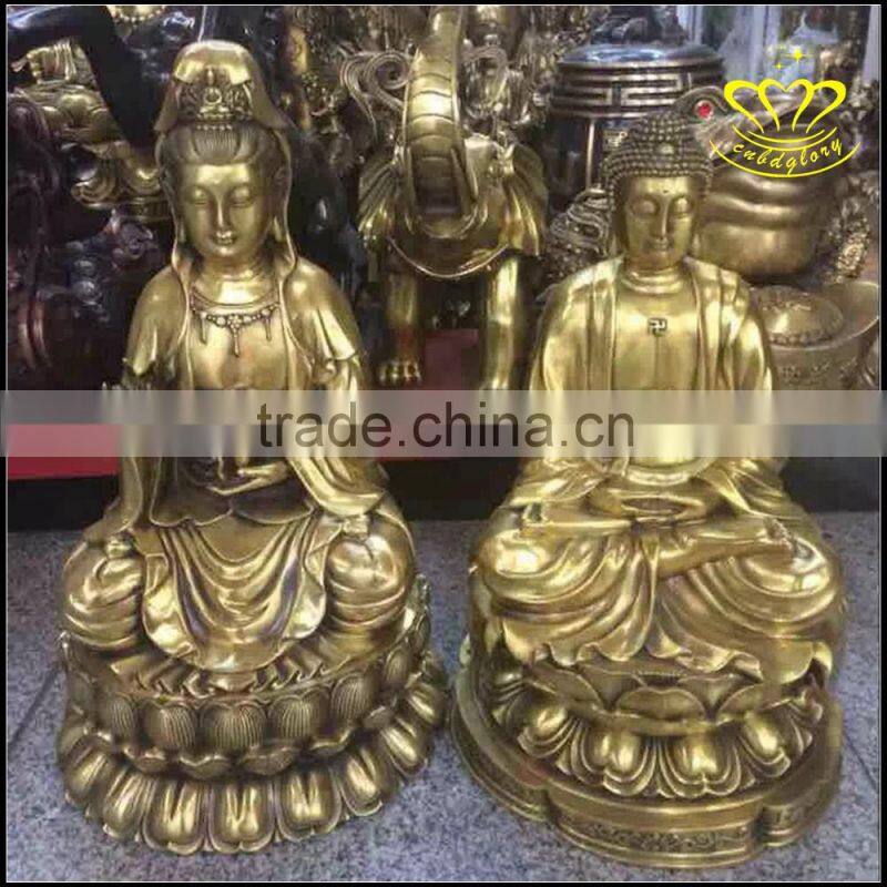 Temple worship special bronze Buddha sculpture custom bronze Buddha