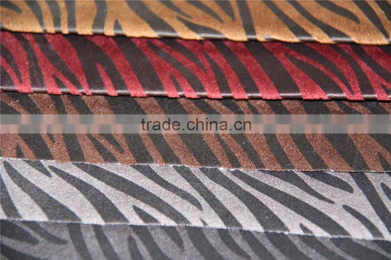 100%polyester coating suede sofa fabric