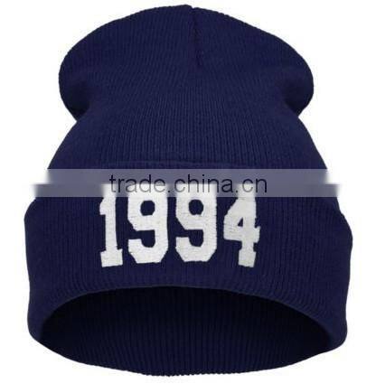 Custom winter hat knitted hat with your logo embroidery cheap price
