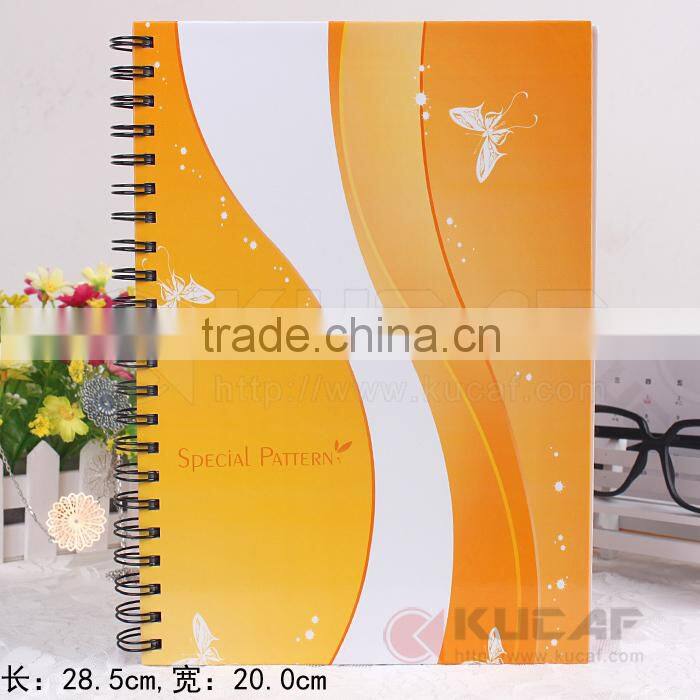 spiral bound paper address book