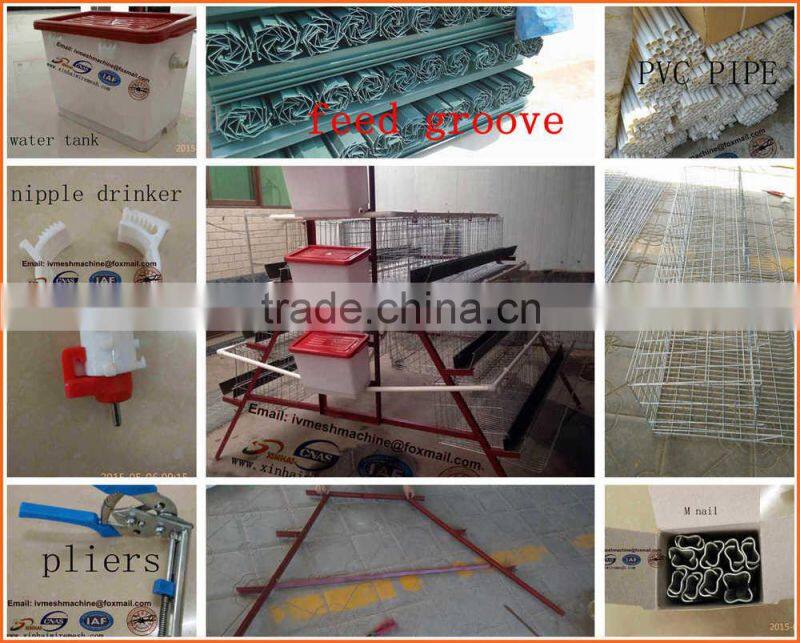 A type 160 layer chicken cage with 4 tiers and 8 cages Chicken cage