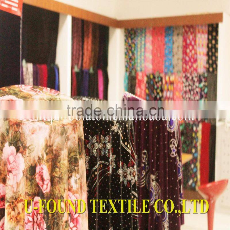 Black Korean Ropes Velvet Brushed for Sale