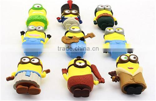 2015 NEW ARRIVAL Christmas gifts cartoon power bank 5200mah with high quality