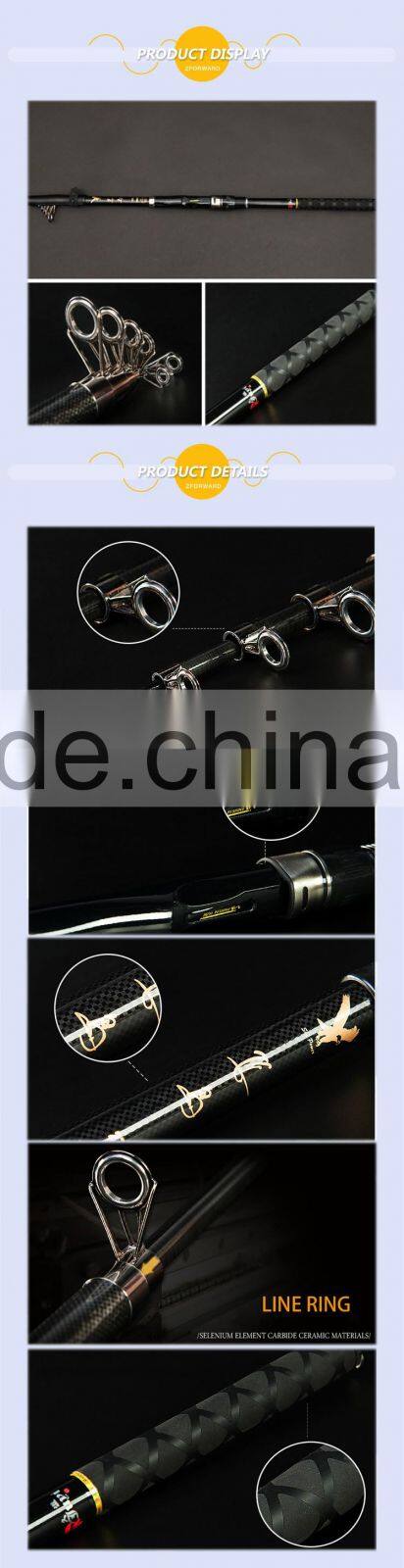 Carbon Telescopic Fishing Rod Tele Surf Fishing Rod