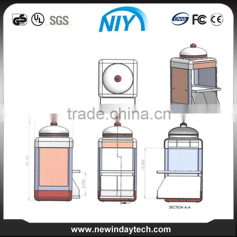 Hot Professional supplier china custom plastic Display stand with best price