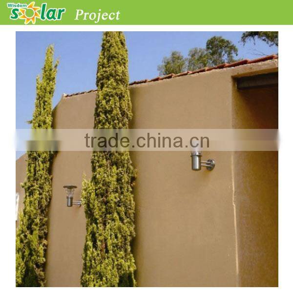Solar power wall light fence led outdoor light for artificial grass led sensor light outdoor(JR-2602)