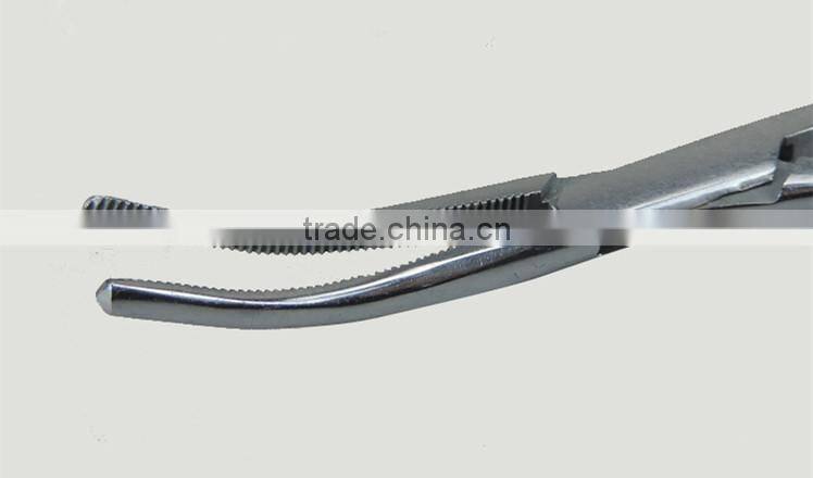High quality curved artery forcep stainless steel hemostatic clamp / artery clamp