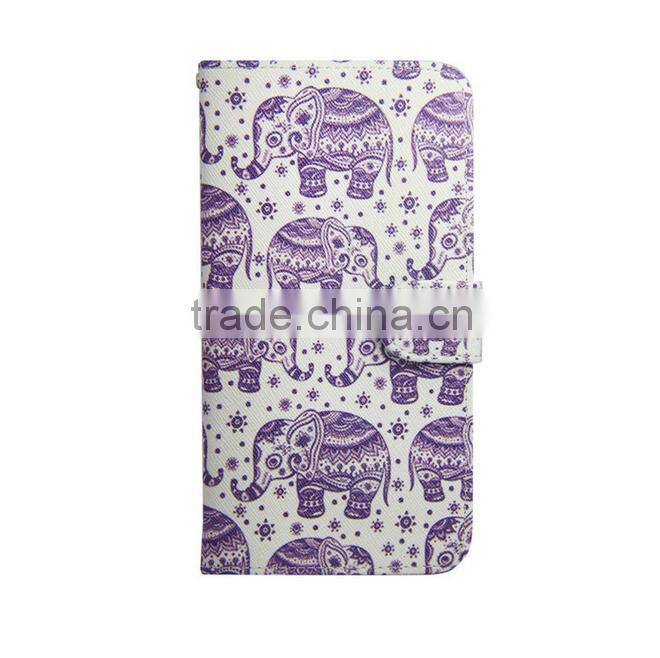 2016 Factory OEM flip wallet case for alcatel pop c7