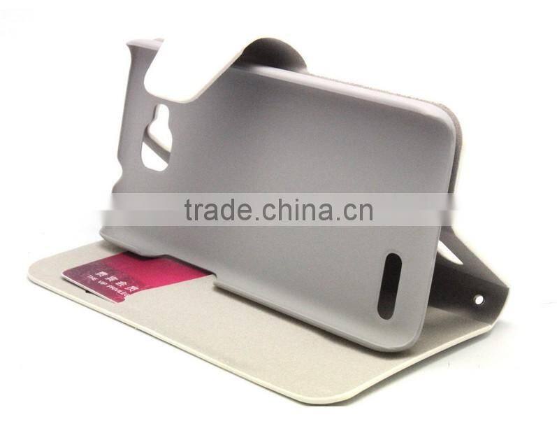 wallet case flip cover for Alcatel One Touch idol mini