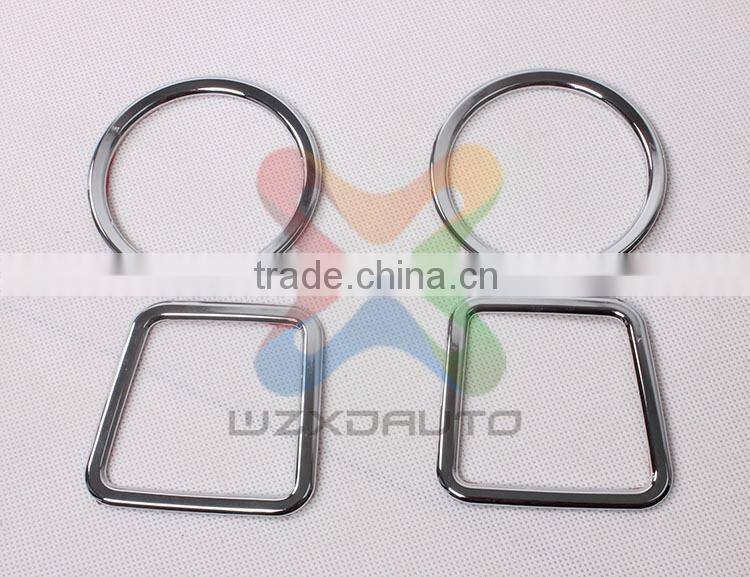Chrome Interior Air Condition Vent Cover Trim 4pcs AIR CONDITION VENT COVER FOR JEEP COMPASS 2014