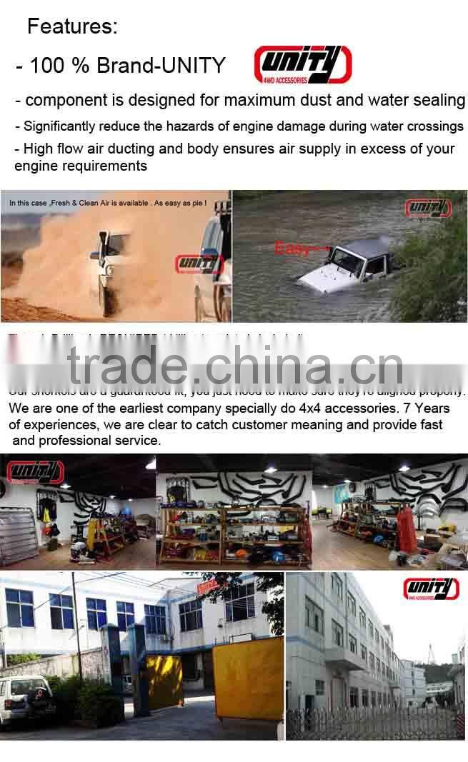 OEM Wholesale china 4x4 manufacturer 4X4 snorkel for hilux parts