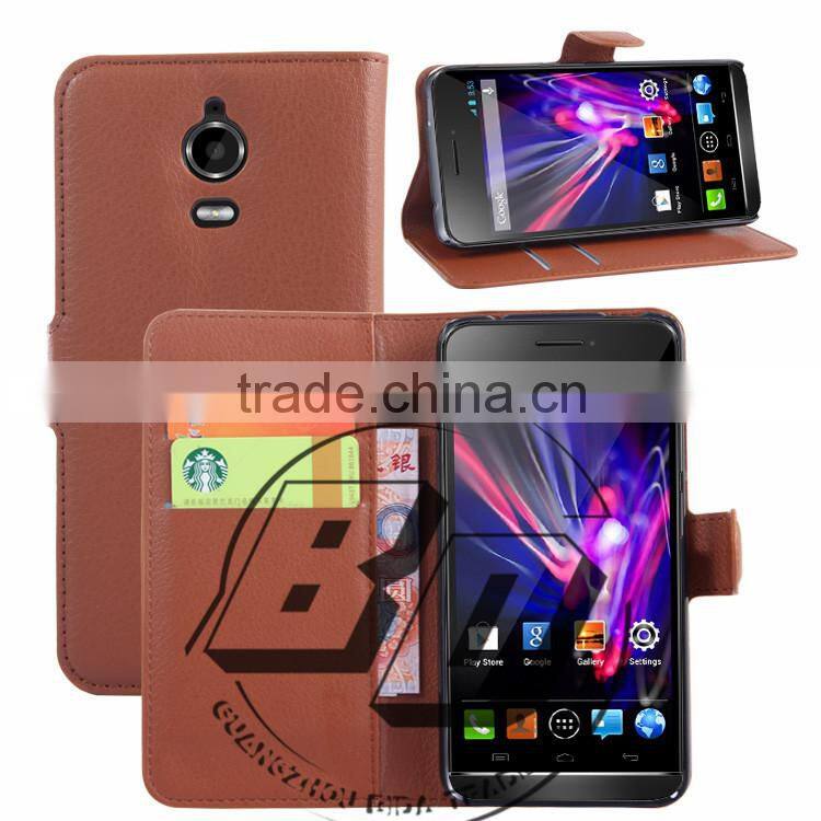 New Design Classical Flip Magnetic wallet leather case with card slots For Wiko Wax PU Leather case mobile phone case cover