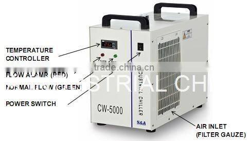 laser engraving machine industrial chiller CW-5000