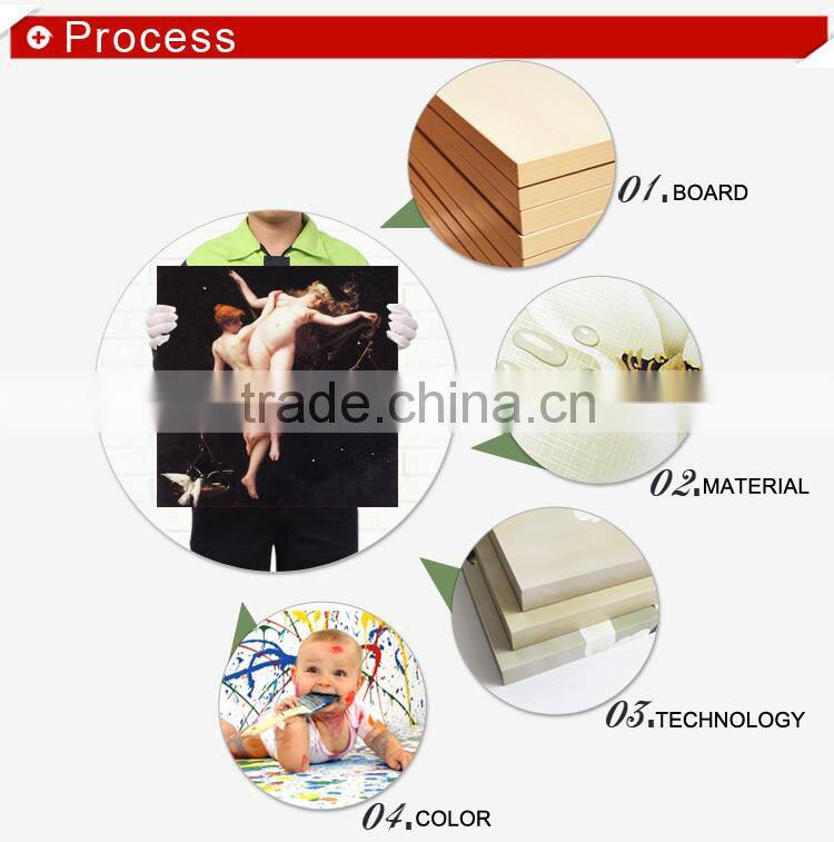 Home decor ballerina oil painting bathroom pictures