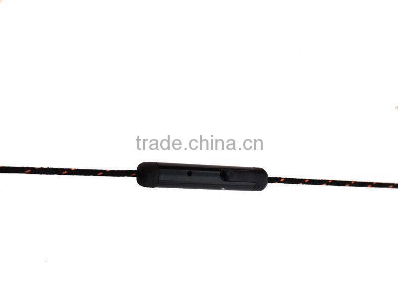 Original stereo best-selling braided wire earphones headphones