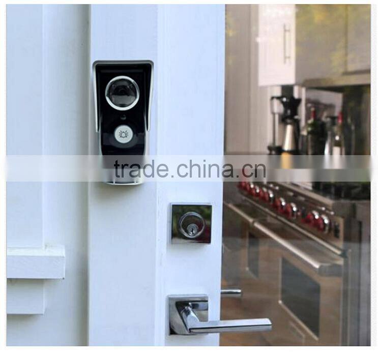 160 degree camera, Real time video talking,waterproof,wifi doorbell camera