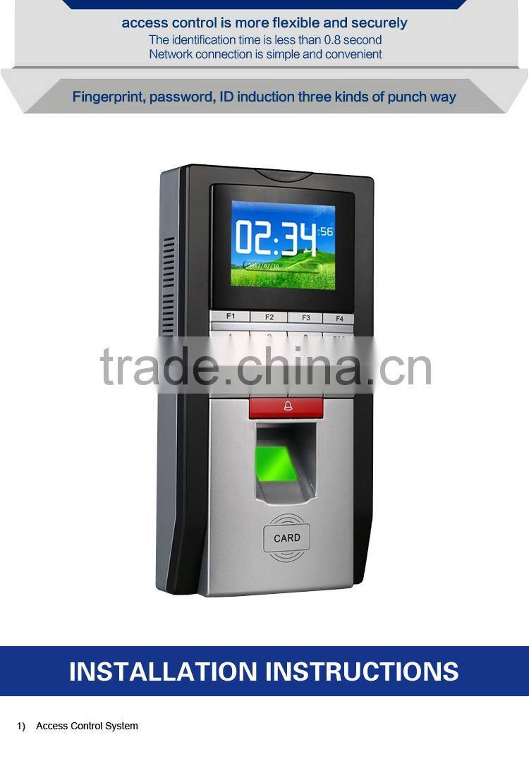 OC065-24 Multi Languages Wiegand Linux Web Based Fingerprint Access Controller