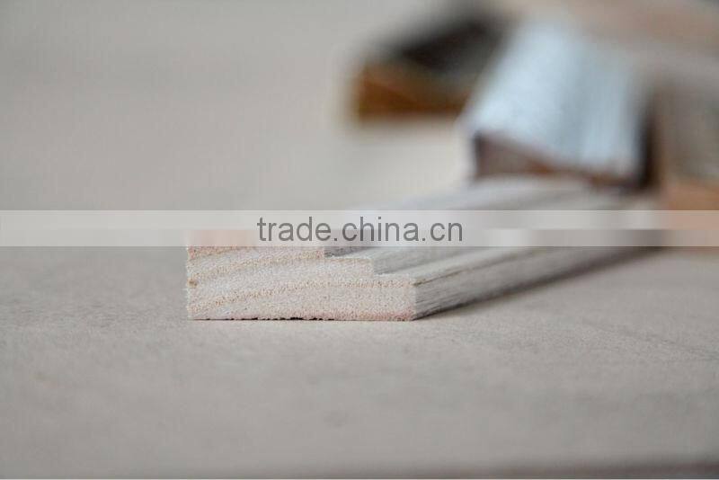 Octagonal White Framed Hotel Vanity Mirror