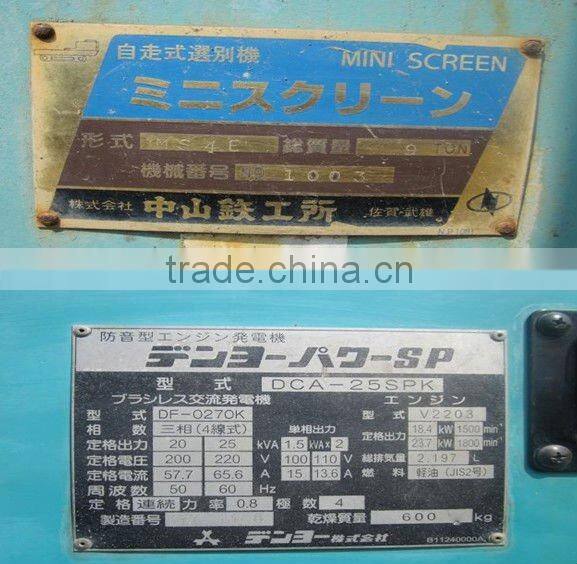 Used Mobile Screen Nakayama MS4E <SOLD OUT>