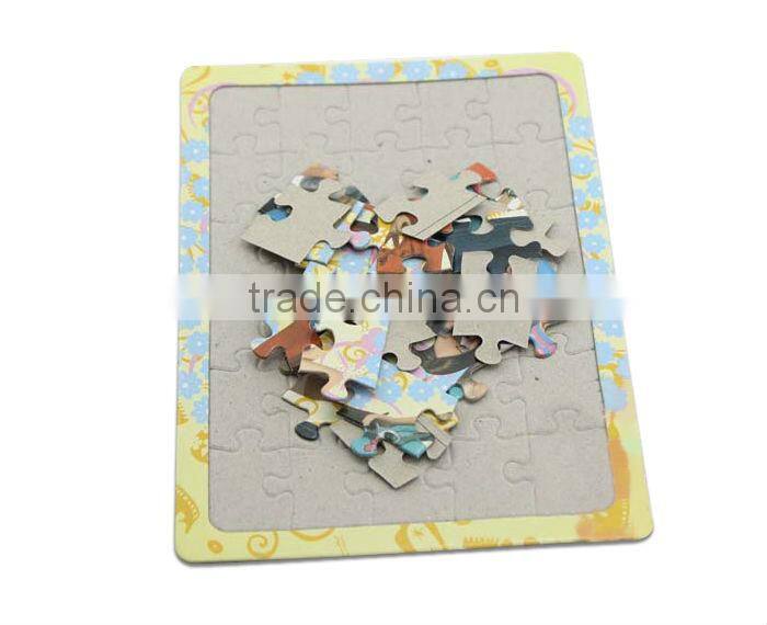 Environment-friendly cartoon pattern paper Jigsaw puzzle