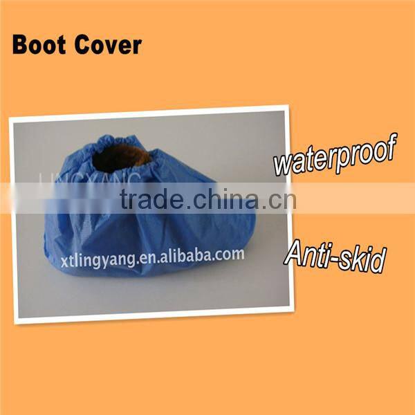 Disposable Medical CPE Shoe Cover/Overshoes