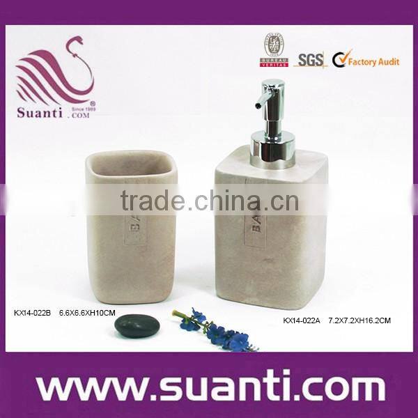 wholesale cheap custom hotel bathroom accessory set China
