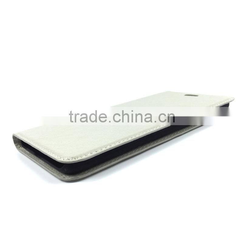 For BLU Selfie , Litchi Pattern PU Leather Folio Case For BLU Selfie