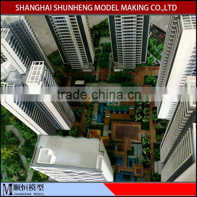 Residential Maquette construction building model/scale model making service