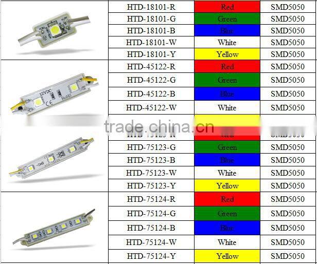 ce rohs smd 3 led module flexible led module