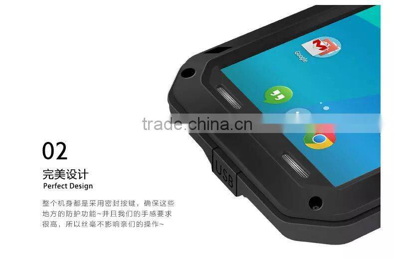 For google nexus 6 LOVE MEI POWERFUL case,high quality Power case for google nexus 6