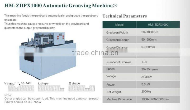 HM-1200B Greyboard Notching Machine